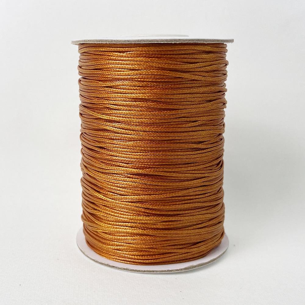 Корейская вощеная веревка 1 мм: Ювелирные изделия и подвеска Ожерелье/Плетеный браслет с ПУ кожей