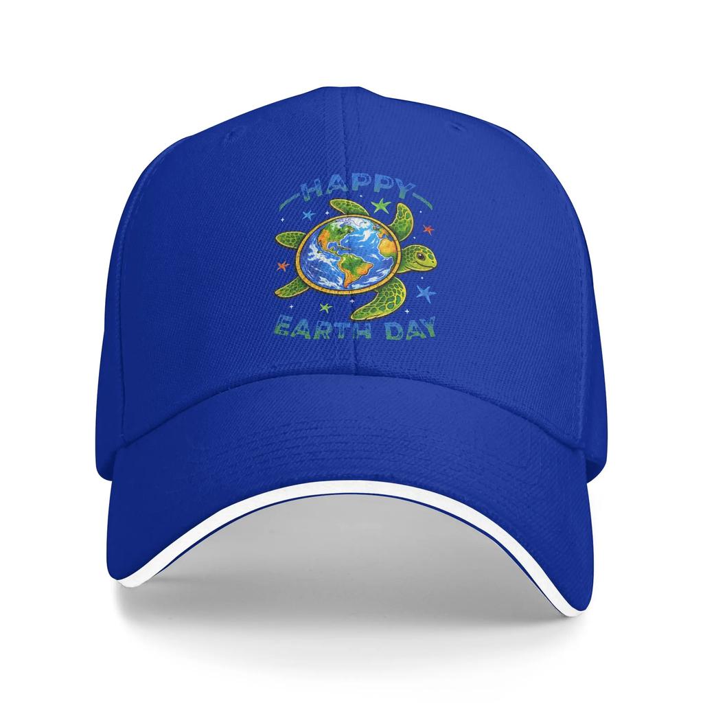 Earth Day EnvironUnisextal Baseball Cap Popular Sandwich Hat Unisex Women Adjustable Dad Hat Outdoor