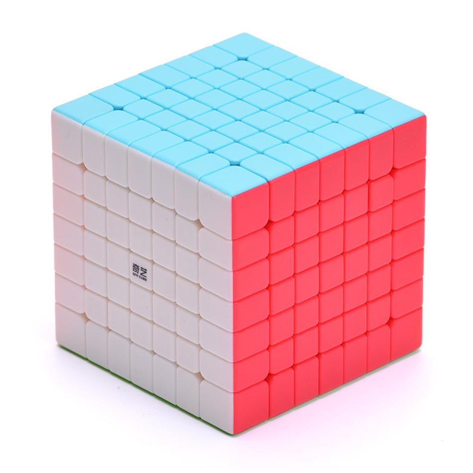 Qiyi 7x7 Magic Cube QiXing S 7x7x7 Пазлы Magic Cube Профессиональный образовательный скоростной куб для детей