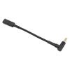Адаптер USB C - DC 5.5x2.5 мм, нейлоновый вязаный 100 Вт, безопасный двойной чип USB C, адаптер «мама - папа» для