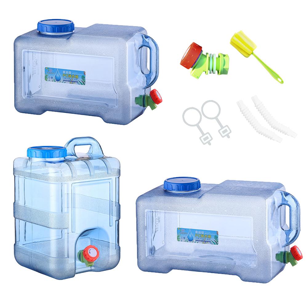 18/20/22 л контейнер для воды для кемпинга многоцелевые резервуары для хранения воды большой емкости легко очищаются с помощью крана для походов и рыбалки