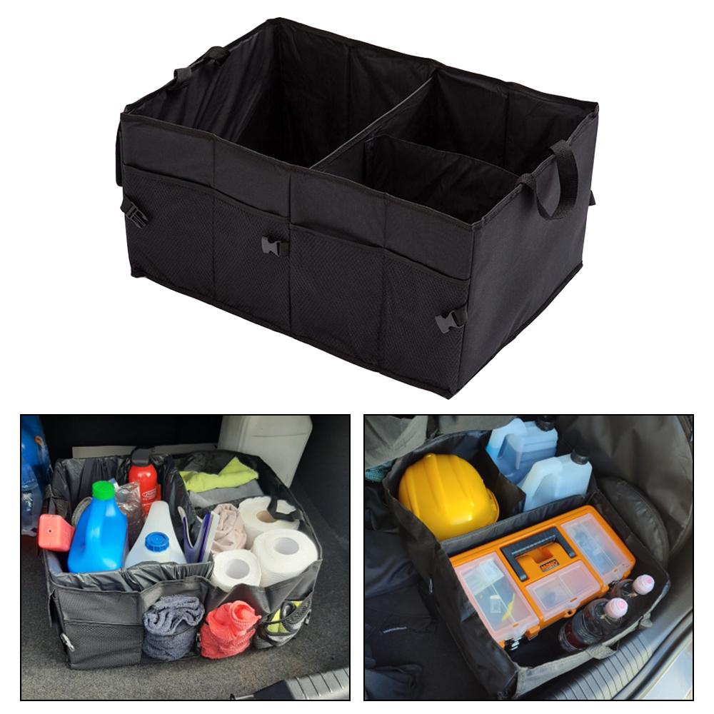 Car Trunk Organize Cargo Storage Tool Eco-Friendly Big Capacity Collapsible Car Storage Box Super Durable For Auto Trucks SUV Trunk Box
