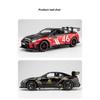 1/22 Scale Nissan GTR Alloy Car Model with Lights and Sounds, Ultimate Racing Replica for Kids' Room Display & Play, Collectible Toy Car
