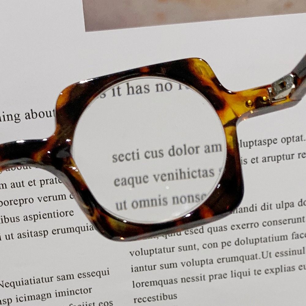 Round Square Frame Blue Light Blocking Reading Glasses Glasses for Seniors  for Women & Men