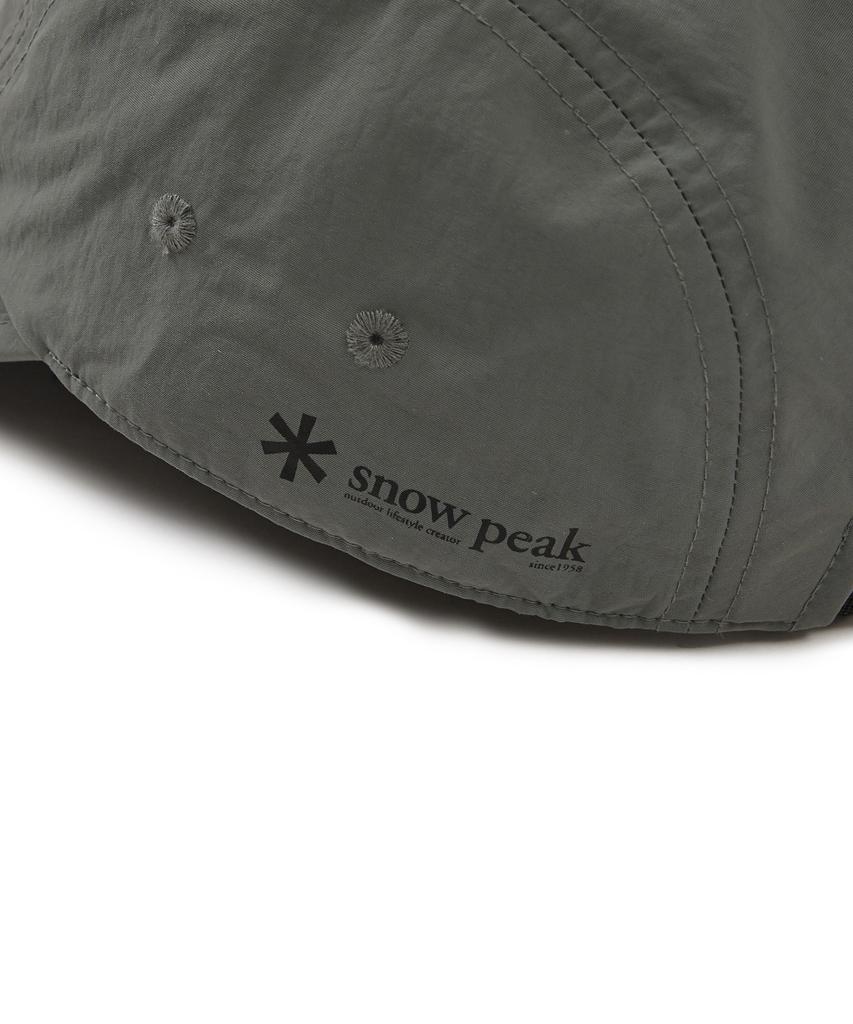 SNOWPEAK APPAREL Кепка-панама Cample Camp Cap Темно-серый (S24Succc15)