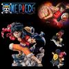 Аниме One Piece Monkey Luffy Фигурка Боевой стиль Игрушки Коллекция Фигурок Модель Кукла Украшение Подарок на День Рождения D ПВХ Подвижная Сочлененная Масштаб