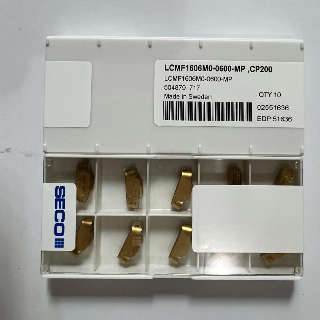 LCMF1606M0-0600-MP CP200 / Industrial Indexable Carbide Inserts 10 Pcs