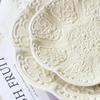 Европейский керамический набор тарелок Барочный цветочный рельеф Западный ресторан Блюдо для стейка Послеполуденный чай Домашний настольный Ретро наборы чайных чашек
