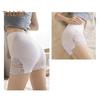 Женские защитные брюки с высокой эластичностью, поддерживающие живот, бесшовные кружевные, защищающие от воздействия окружающей среды, с высокой талией, облегающие, быстросохнущие, мини-юбка, внутренние шорты, шорты для йоги