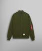 Куртка Alpha Industries Ma-1 с флисовой подкладкой OG-107 Зеленая