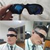 Stereo Earphones Wireless Headset with Mic Polarized Glasses Sunglasses for Driving Cycling Sports Noise Reduction Headphones