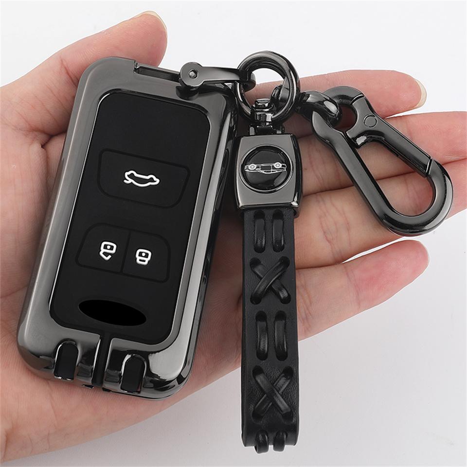 Чехол для автомобильного ключа Chery Tiggo 8 7 5X 2019 2020 Smart Keyless Remote Fob Защитный чехол для брелока держатель для автомобильного стайлинга аксессуары