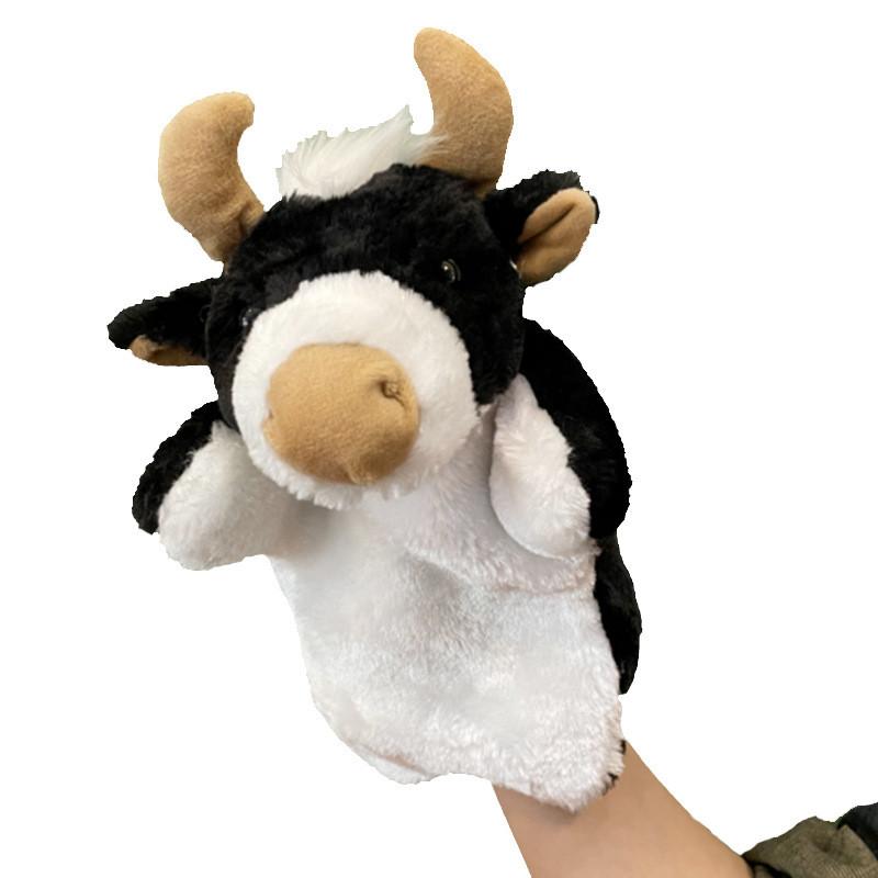 Zodiac Animals Plush Puppets Collection With Customizable Design For Nursery Performance Activities