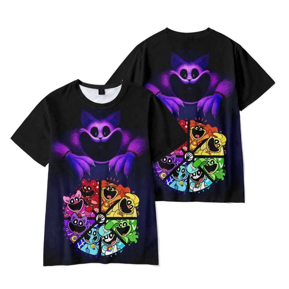 New Smiling Critters T Shirt Streetwear Short Sleeve Tshirts Tops Men Women Clothing T-shirt