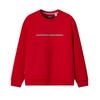 Fila Heritage Fashion Classic Retro Casual Versatile Soft Comfortable Crew Neck Pullover Sweatshirt Men Sweatshirt Burgundy F11M618216FWI