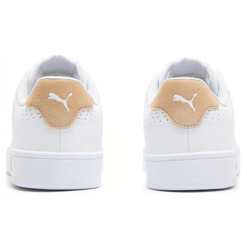Puma Grounded Perf Унисекс Низкие Скейт-Кеды Белые 398418-04