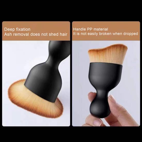 Щетка для детализации салона автомобиля Инструмент для чистки с мягкой щетиной Удобная ручка без царапин Щетка для чистки автомобиля для выхлопных отверстий Скрытая пыль