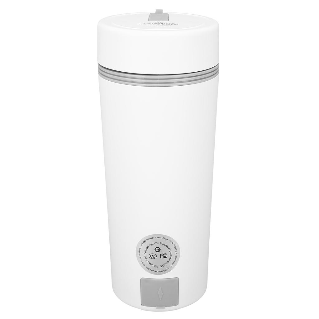 Портативный электрический чайник из нержавеющей стали для молока, кофе, чая, кипятильник 350 мл для путешествий в машине, вилка ЕС