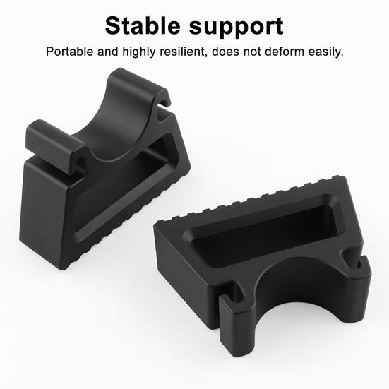 2 шт. Поддержка руля дорожного горного велосипеда Сверхмощный перевернутый парковочный кронштейн для руля Стабилизатор Держатель Инструменты для ремонта велосипеда Аксессуары