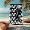 Eminem Fashion Beach Towel: Ideal for Summer Adventures Soft, absorbent and quick drying suitable for swimming and bathing