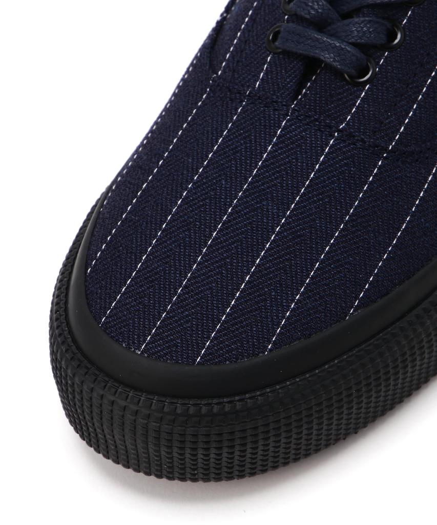 AVIREX Official Store Exclusive NAVY TRAINING SHOES STRIPE navy training shoes men's 9 120 navy 783-5190203