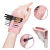 Silicone Makeup Artist Assisted Gloves, Beauty Pads, Hand Worn Portable Color Palette, Beauty Tools