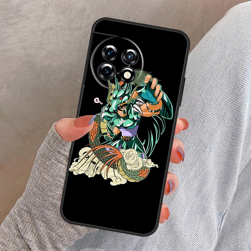 Saint Seiya Shiryu Cover For OnePlus 13R 13 12 12R 11 10 Pro 8T 10T OnePlus Nord 4 CE 2 3 Lite N10 N20 N30 Case