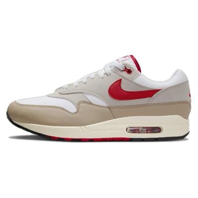 Air Max 1 Since 72 Мужские кроссовки Кремовый Белый Университетско-Красный HF4312-100