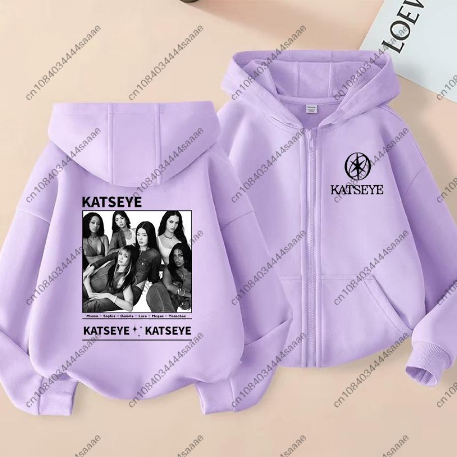 New Kids Zip UP Casual Tops Fashion Girls Clothes Girl Group Zipper Hoodie Boys Fashion Hooded Sweatshirt