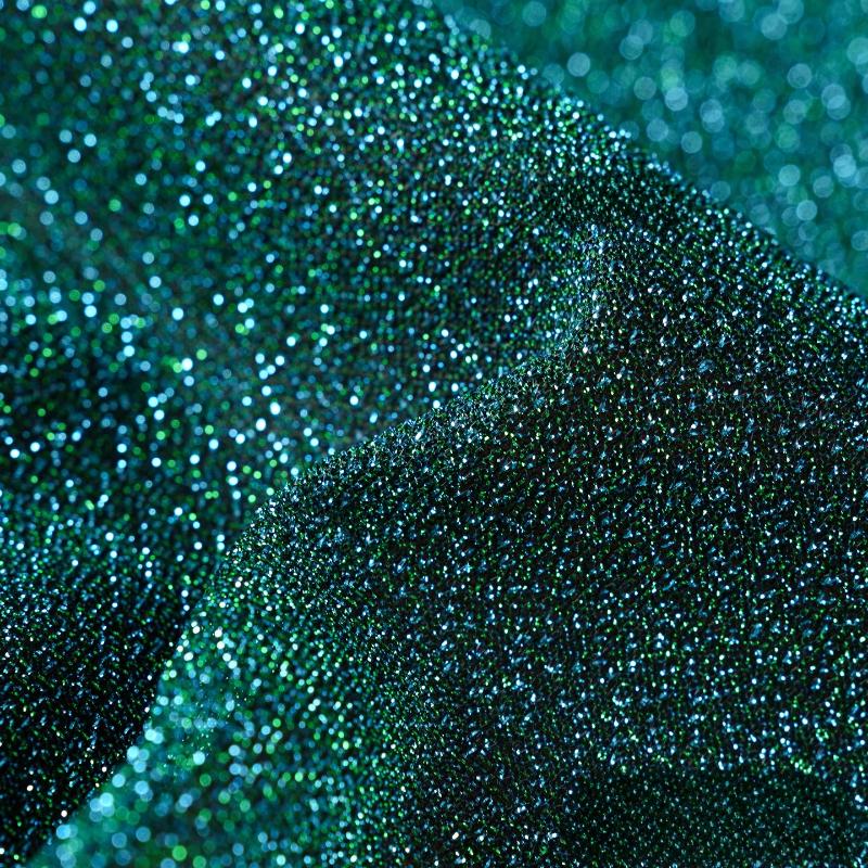 Двусторонняя мерцающая звездная бархатная ткань Яркая шелковая блестящая бархатная ткань Неэластичная для DIY шитья платьев ципао