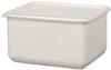Odor-Resistant Pickling Container, Rectangular, Enamel, 4.0L, HSP-KM