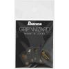 Ibanez Grip Wizard Series Sand Grip Teardrop Picks, Heavy 1.0mm, 6-Pack, Black (PPA18HSGBK)