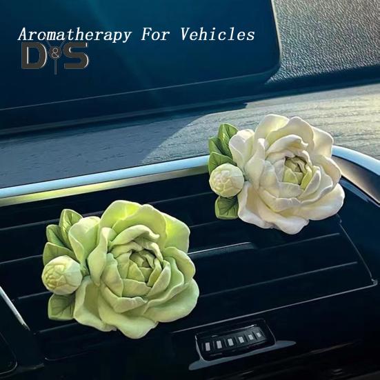Jasmine Car Perfume Elegant Aromatherapy Easy Installation Car Aromatherapy for Inner Air Conditioned Air Outlet