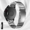 Быстросъемный браслет из титанового сплава для Garmin 22 мм 26 мм Fenix 7X 6X 7 6 Descent MK1 MK2 Epix Gen 2 Ремешок Браслет Аксессуары