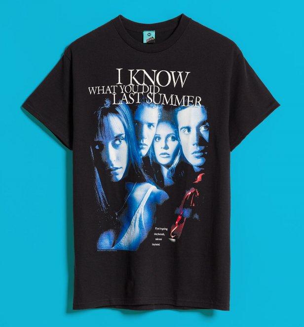 I Know What You Did Last Summer Movie Poster Black T-Shirt