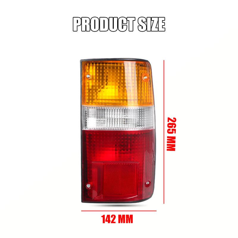 Rear Tail Light Assembly for Toyota Hilux Pickup SR5 LN85 MK3 LN RN 1989 1990 1991 1992 1993 1994 1995 81550-89163 81560-89163