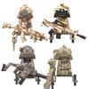 Военные спецназовцы MOC, конструктор, мини-фигурки полицейских коммандос для игры, подарки, игрушка