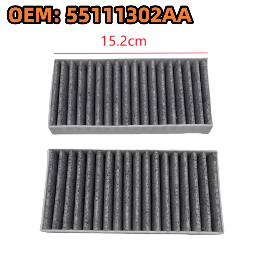 55111302AA Cabin Filter For Jeep Wrangler III (JK) 2.8 CRD/3.6 V6/3.8 Model 2007-2010 2011 2012 2013 2014-2019 55111302AA