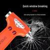Multifunctional Car Safety Hammer: Emergency Window Breaker & Fire Escape Tool