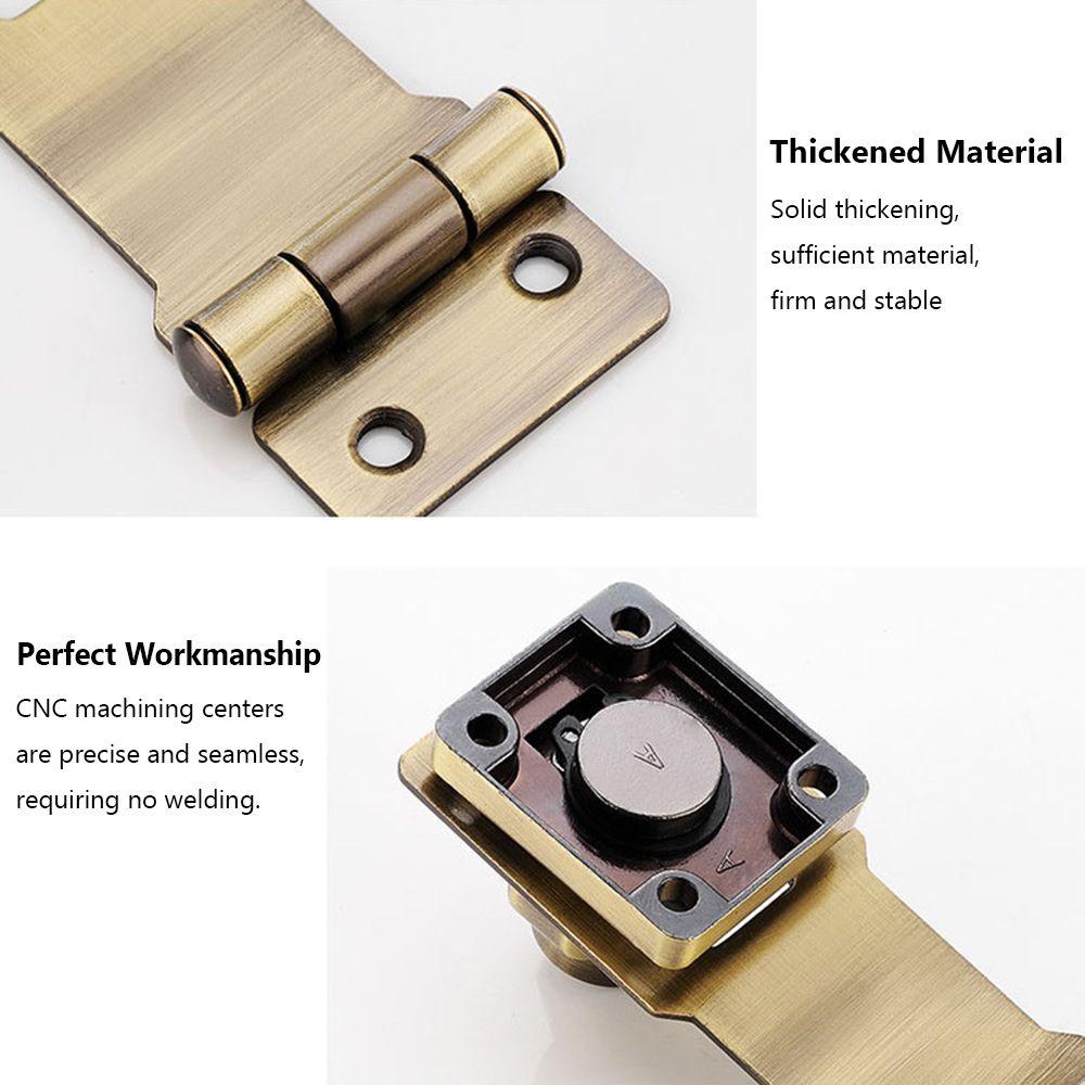 Домашняя безопасность Безударный шкаф Противовзломный дверной замок Ящик Засов с ключом Шкаф