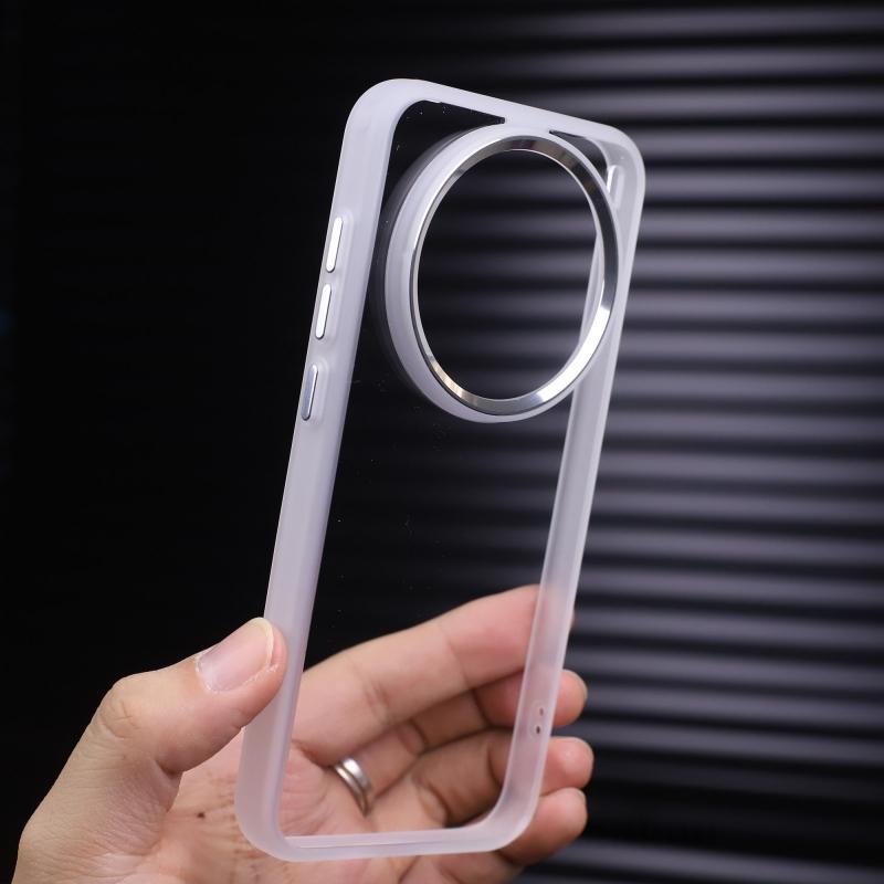 Для Magsafe Магнитный Защитный Чехол Для Xiaomi 15 Ultra Простой Прозрачный PC+TPU Ударопрочный Чехол для Телефона Для Xiaomi Mi 15Ultra Корпус