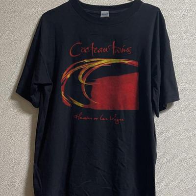 Cocteau Twins Heaven Or Las Vegas Черная Унисекс Футболка Репринт S-5XL KH12744