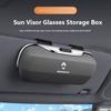 Hub Caps Car Visor Sunglasses Glasses Case Clip Eyeglasses Box Holder For Renault Megane 2 3 4 Twingo Clio Talisman Captur Trafi