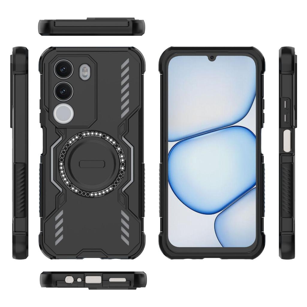 OPPO Realme C100X Phone Case,Magnetic Heat Dissipation Protective Phone Cover for OPPO Realme C100X