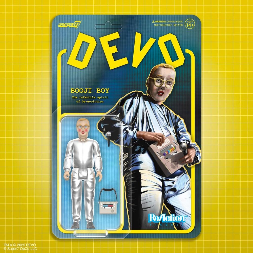 Super7 Devo Reaction Wave 05 Booji Boy Action Figure