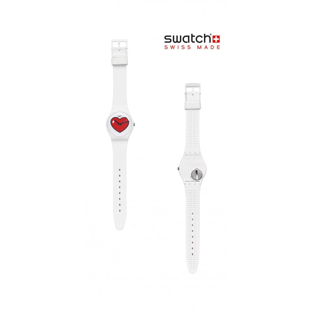 Swatch Gw718 День Святого Валентина LOve O clOck Публичные Уретановые Часы