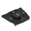 2 шт. Крышка кнопки переключателя рулевого колеса левая сторона черная декоративная отделка кнопок рулевого колеса для