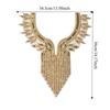 Fashion Embroidery Applique Luxury Clothing Applique Dress Decorations Applique Patches  Apparel