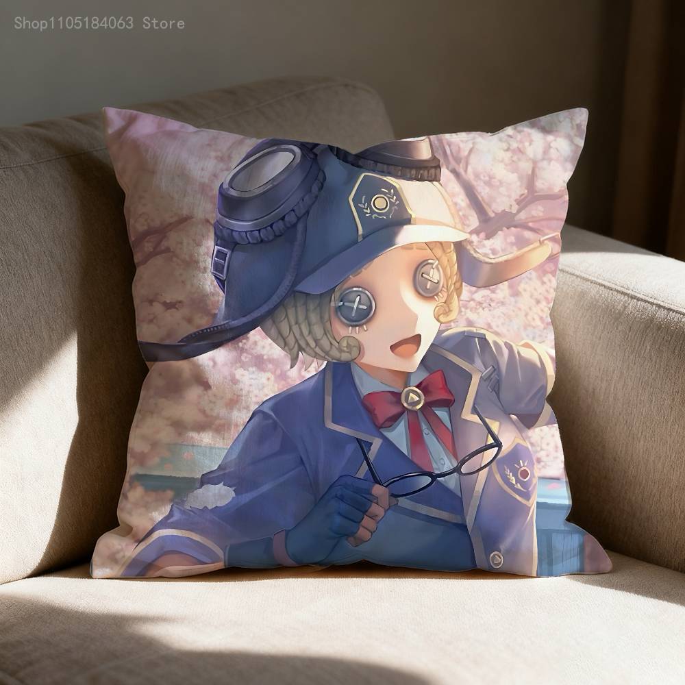 Чехол на подушку Identity V для 45x45см 55x55см 30x30см Квадратный Автомобильный Чехол Декор для Дома Спальни Подарок