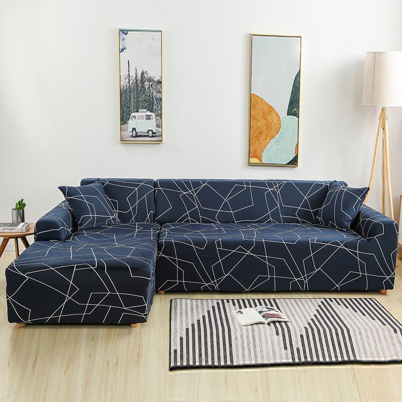 All-inclusive Lazy Modular Sofa Cover, Simple Elastic Fabric Sofa Cover, 123 Combination Four-season Dust Cover